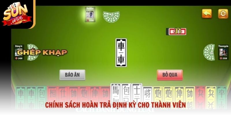 Chính sách hoàn trả định kỳ cho thành viên